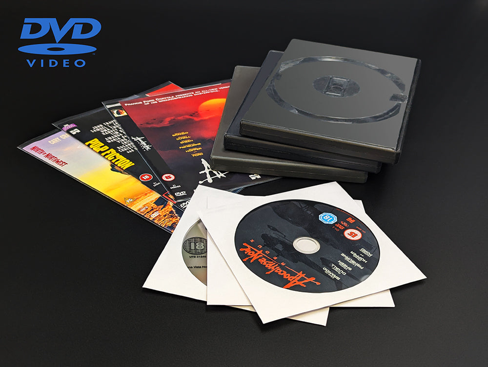 Complete DVD Storage Sleeves <br> (Paper Inner Sleeve)