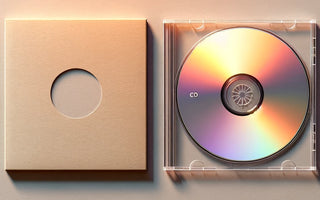 CD storage sleeve Vs Jewel Case