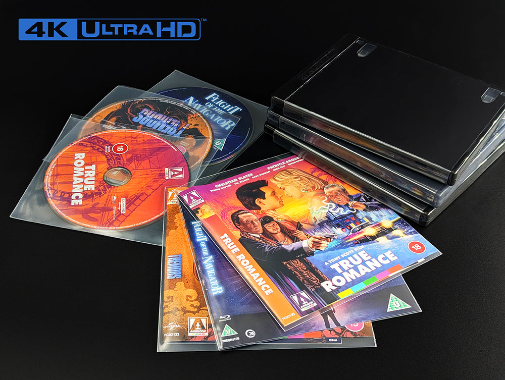Blu-Ray Storage Sleeves | Blue-Ray 4K Movie Sleeves | DVD Storage UK