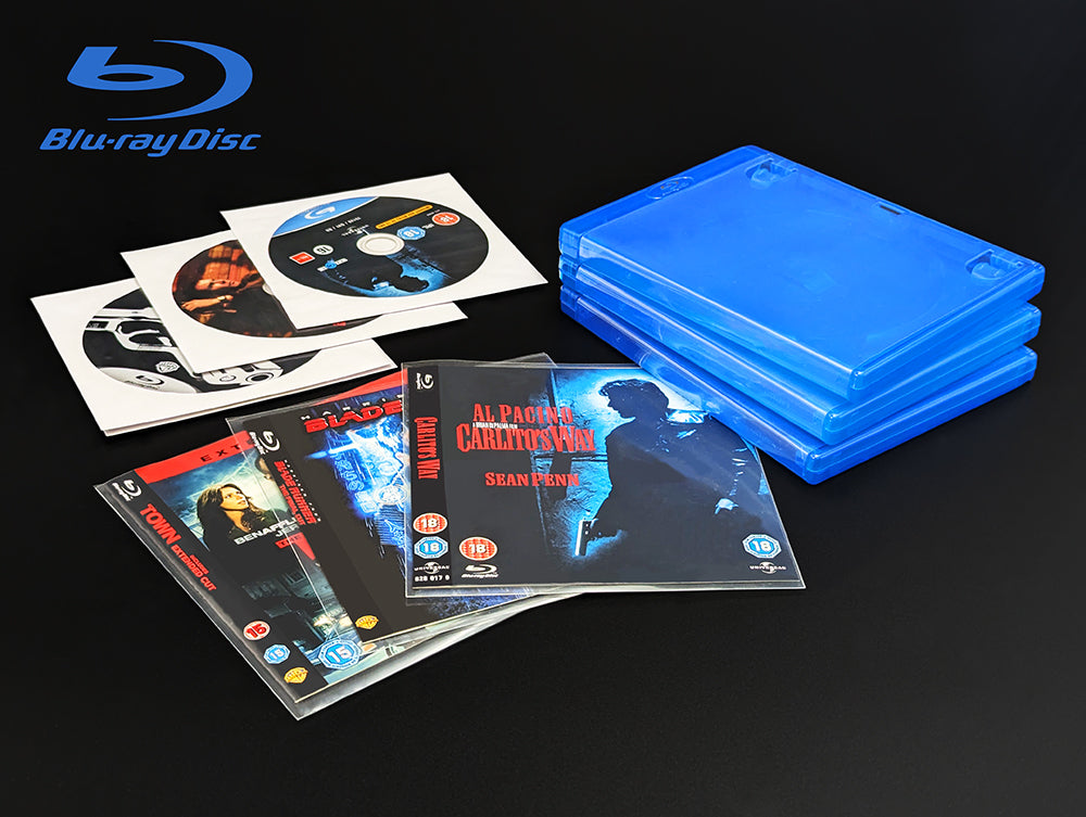 Blu Ray Storage Sleeves | Blu Ray Inner Sleeves | DVD Storage UK